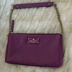Kate Spade purple handbag